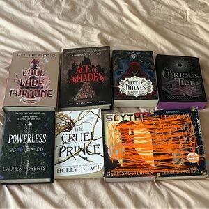 Young Adult Fantasy/Romantasy Booktok Books